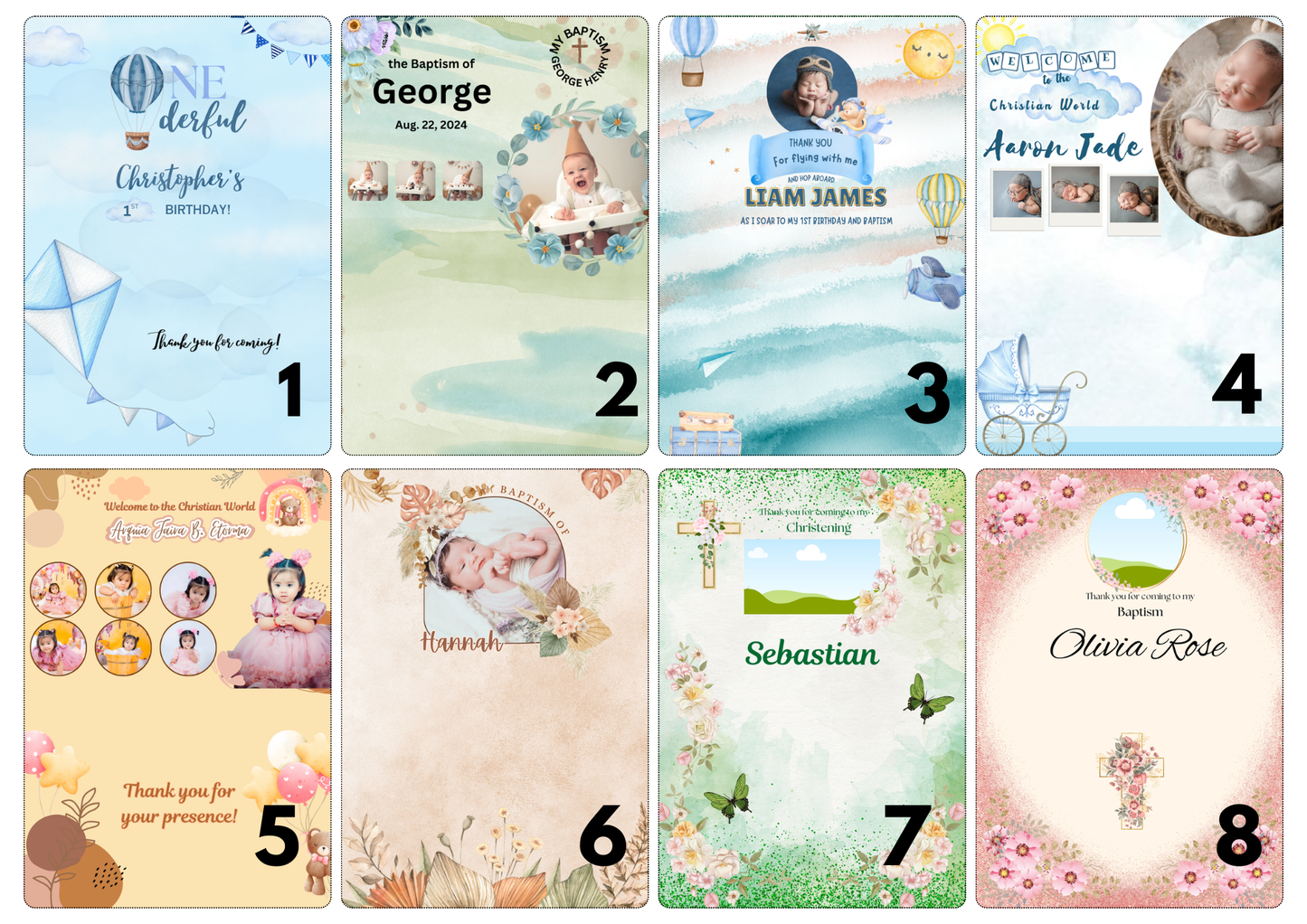 Personalised Mini Magnet Calendar