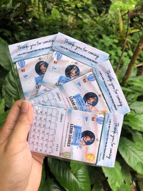 Personalised Mini Magnet Calendar