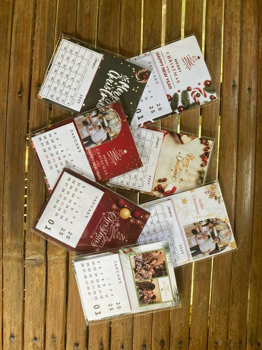 Personalised Mini Magnet Calendar