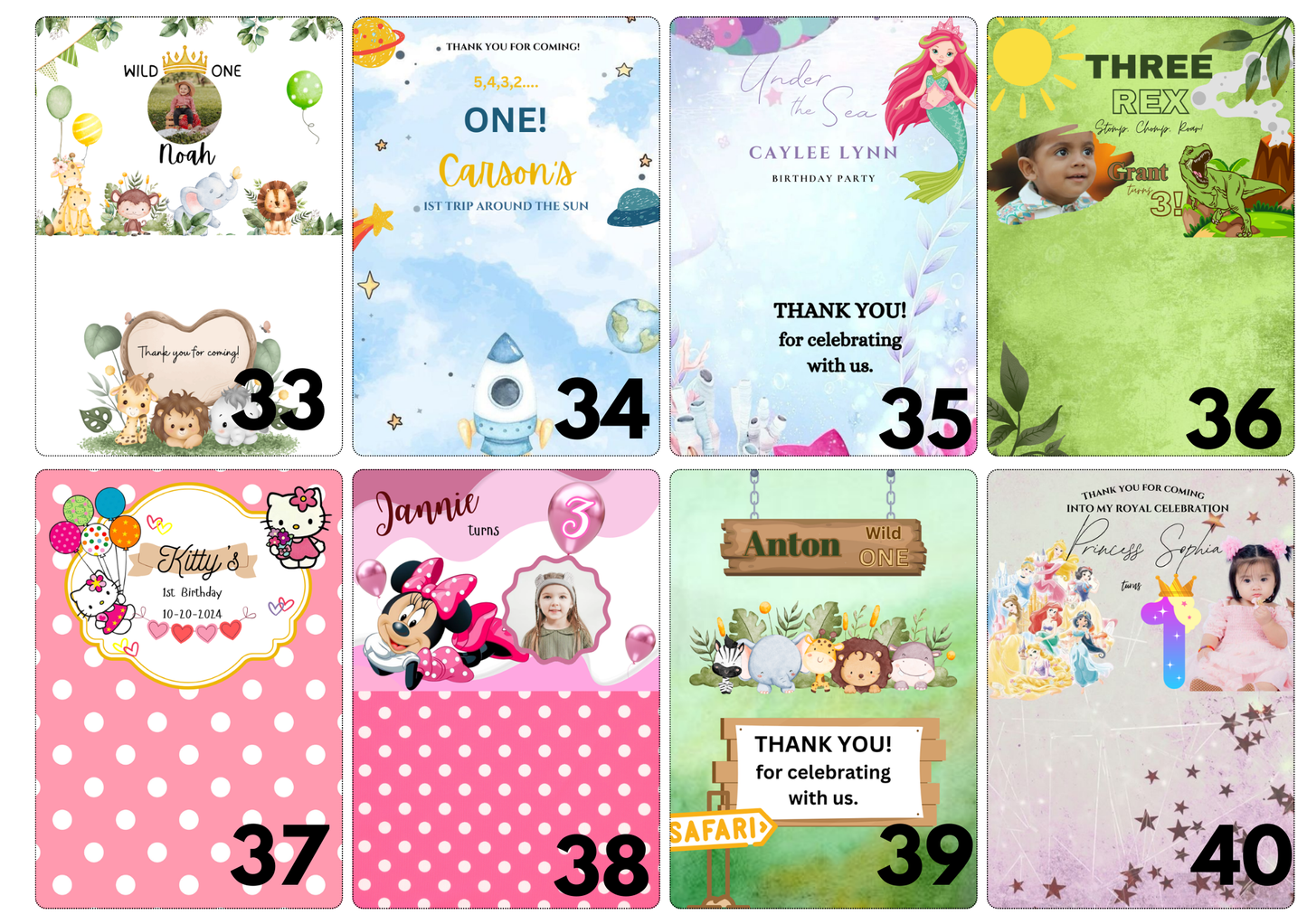 Personalised Mini Magnet Calendar
