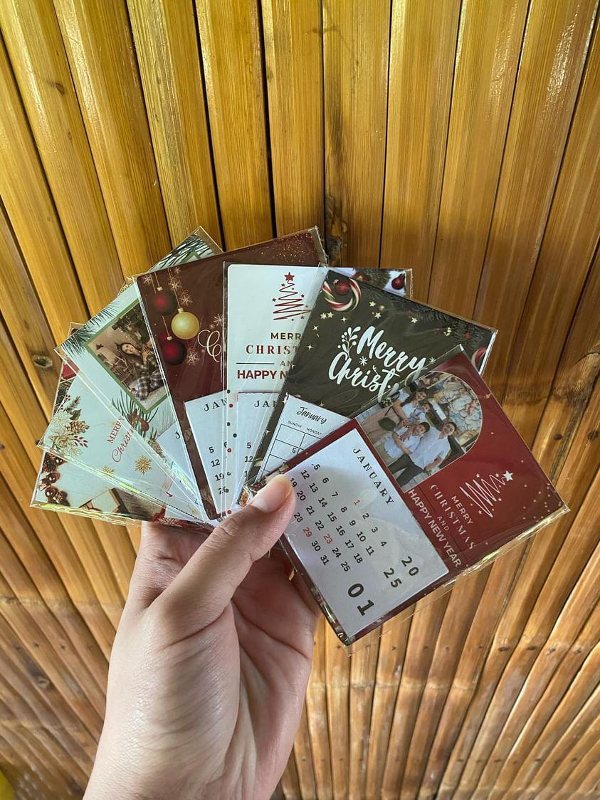 Personalised Mini Magnet Calendar